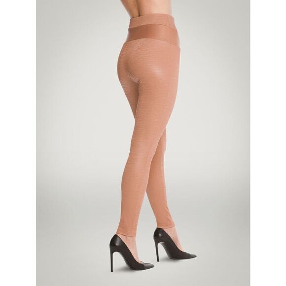 NWT Wolford Croco Leggings Nude color 10 - Picture 2 of 12
